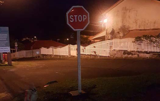 signalisation panneau martinique